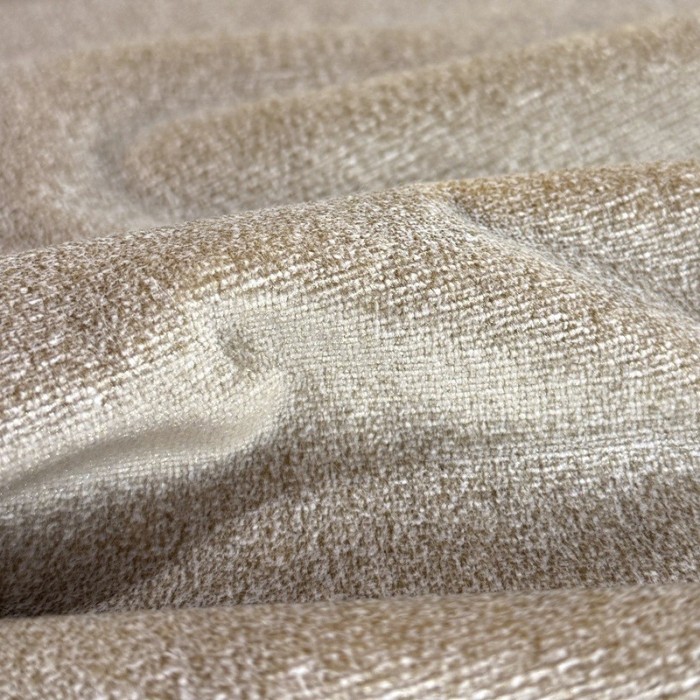 Tissu velours Maka beige taupe - Tissu d'éditeur Tissu velours Maka beige taupe - Tissu d'éditeur