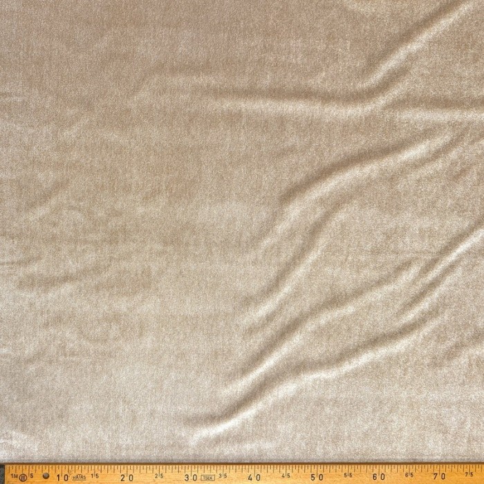 Tissu velours Maka beige taupe - Tissu d'éditeur Tissu velours Maka beige taupe - Tissu d'éditeur