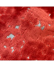 Tissu velours Style rouge piment - Tissu d'éditeur Tissu velours Style rouge piment - Tissu d'éditeur