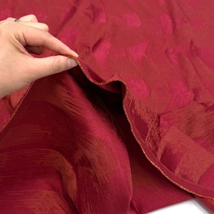 Tissu Sand Rouge - Tissu d'éditeur - Marque française