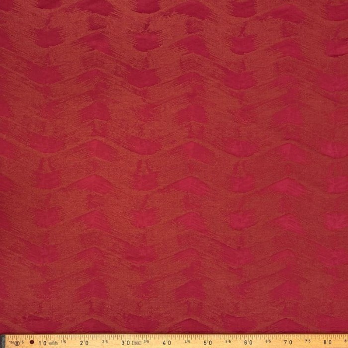 Tissu Sand Rouge - Tissu d'éditeur - Marque française
