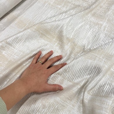 Tissu Adage nacre - Tissu d'éditeur - Marque française