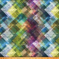 Tissu Allegria emeraude - Tissu d'éditeur - Marque française