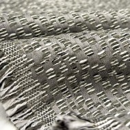 Tissu Cannet anthracite - Tissu d'éditeur - Marque française Tissu Cannet anthracite - Tissu d'éditeur - Marque française