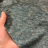 Tissu Montserrat bleu topaze - Tissu d'éditeur - Marque française