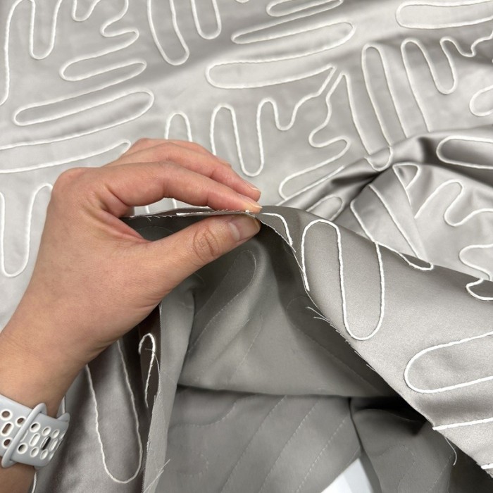 Tissu Ligure gris - Tissu d'éditeur - Marque française