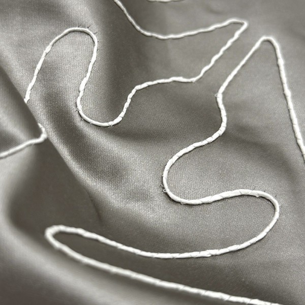 Tissu Ligure gris - Tissu d'éditeur - Marque française Tissu Ligure gris - Tissu d'éditeur - Marque française