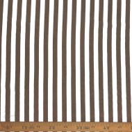 Tissu viscose rayure marron - Haute couture Tissu viscose rayure marron - Haute couture