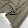 Tissu laine élasthanne taupe - Haute couture Tissu laine élasthanne taupe - Haute couture