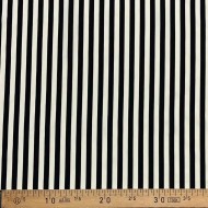 Tissu viscose rayure noir - Haute couture Tissu viscose rayure noir - Haute couture