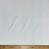 Tissu coton chambray rayures rose - Haute couture Tissu coton chambray rayures rose - Haute couture