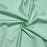Tissu popeline de coton vert d'eau uni - Haute couture Tissu popeline de coton vert d'eau uni - Haute couture
