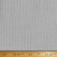 Tissu coton Oxford rayures noir blanc - Haute couture Tissu coton Oxford rayures noir blanc - Haute couture