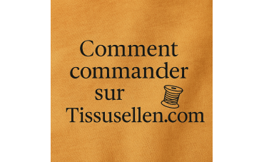Comment commander sur le site Tissus Ellen